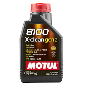 Motorolja Motul 8100 X-Clean Gen2 5W-40