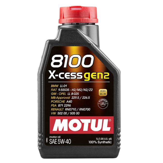Motorolja Motul 8100 X-Cess Gen2 5W-40