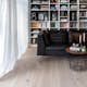 Parkettgolv Nordic Floor Ek Vit Blond Rustik Mattlackad 1-Stav