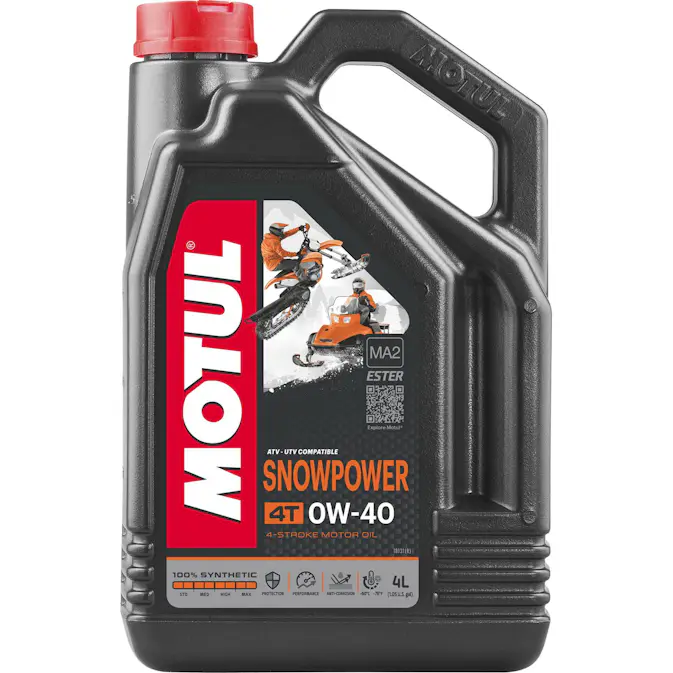 Snowpower Motul4T 0W-40