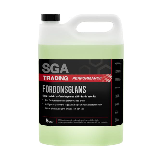 Alkalisk Avfettning SGA Performance Förtvätt Fordonsglans
