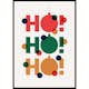 Poster Gallerix Dots Ho Ho Ho