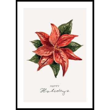 Poster Gallerix Happy Holidays