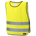 Reflexväst ABA Skol xxS Gul Kardborrknäppning I Sidan