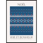 Poster Gallerix Noel Blue No1