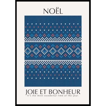 Poster Gallerix Noel Blue No1