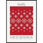 Poster Gallerix Noel Red No2