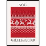 Poster Gallerix Noel Red No1