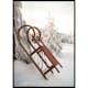 Poster Gallerix Red Christmas Sleigh