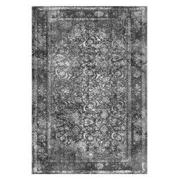 Flatvävd matta D-sign Vintage Rda Grå