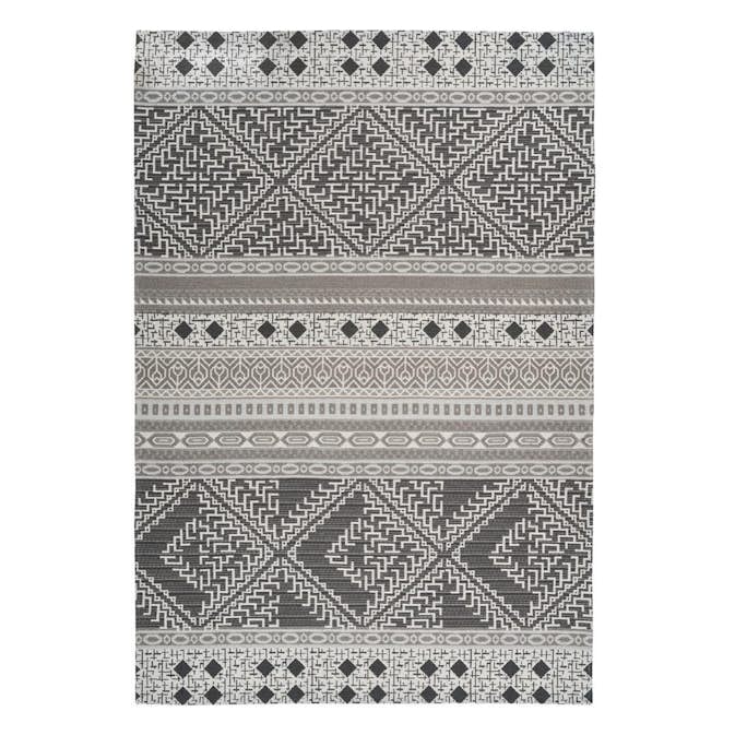 Utomhusmatta D-sign Clausri Lyd Taupe/Creme