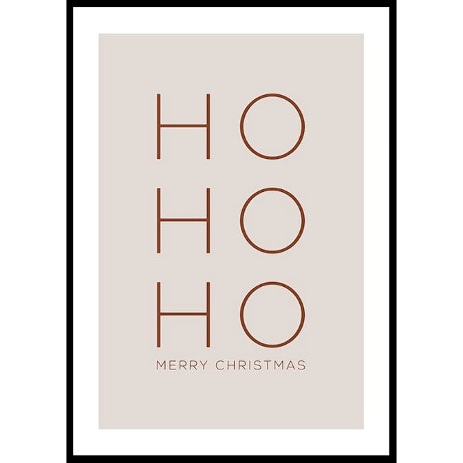 Poster Gallerix Ho Ho Ho