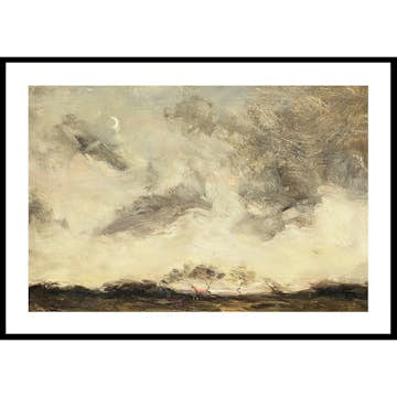 Poster Gallerix Avondzon By Rudolf Jurriaan Stephanus Haak