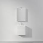 Möbelpaket INR Viskan Grip med Spegel Feel, Grepplist och Tvättställ med 2 lådor