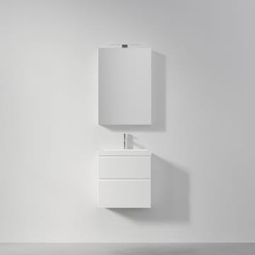 Möbelpaket INR Viskan Grip med Spegel Feel, Grepplist och Tvättställ med 2 lådor