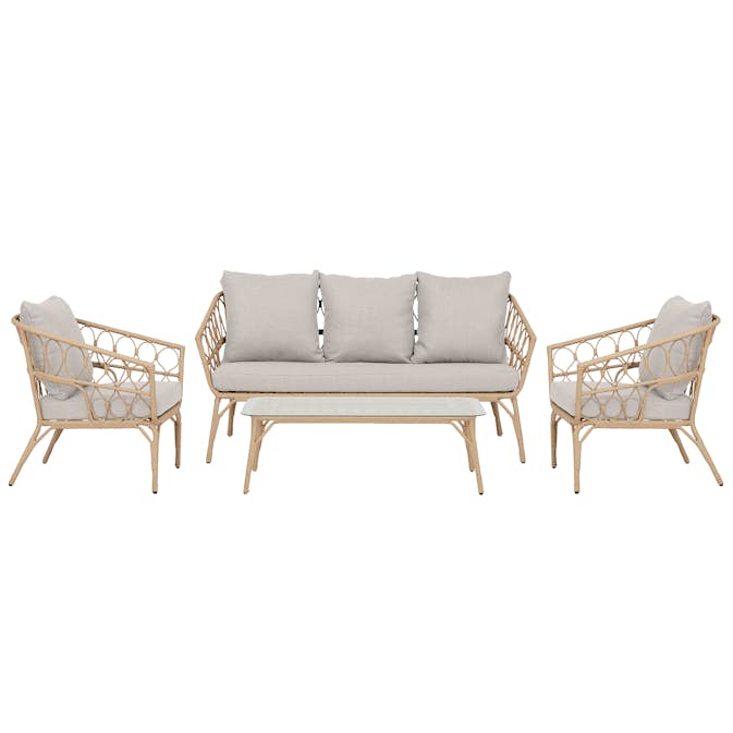 Loungegrupp Comfort Garden Margrethe 4 Delar inkl. Dynor Utomhus