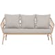Loungegrupp Comfort Garden Margrethe 4 Delar inkl. Dynor Utomhus