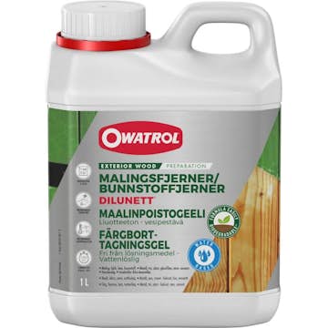 Lösningsmedelsfri Owatrol Dilunett Färgborttagning