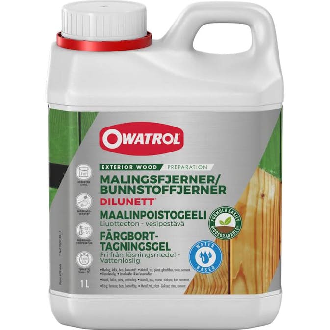 Lösningsmedelsfri Owatrol Dilunett Färgborttagning