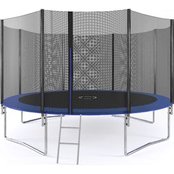 Studsmatta Gardeney med Säkerhetsnät 425 cm