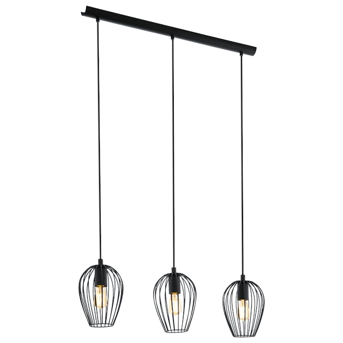 Taklampa Eglo Newtown Svart 3L