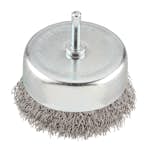 Koppborste KWB HSS Ståltråd Vågformad Ø 75 mm Extra Kraftig