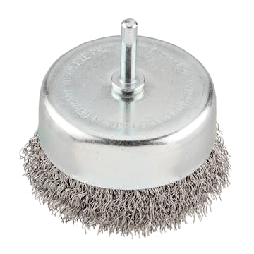 Koppborste KWB HSS Ståltråd Vågformad Ø 75 mm Extra Kraftig