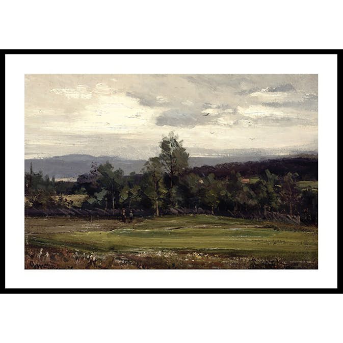 Poster Gallerix Fields At Hedmark In Summer By Gerhard Munthe