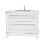 Tvättställsskåp Miller Badrum Kensington 100 med Lådor med Sockel för Bänkskiva