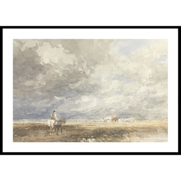 Poster Gallerix Going To The Hayfield By David Cox