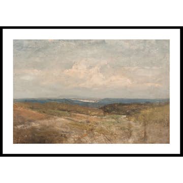 Poster Gallerix Paysage De Collines By Henri Harpignies