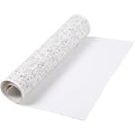 Läderpapper Creativ Company Folie Tryck Vit 1 m/1 Rl