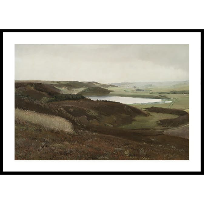 Poster Gallerix Landskab Fra Bryrupegnen By Laurits Andersen Ring