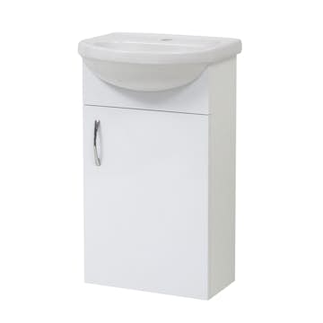 Tvättställsskåp Nortiq Milano med Tvättställ