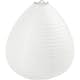 Papperslampa Creativ Company Vit Droppe 27x25 cm 1 St