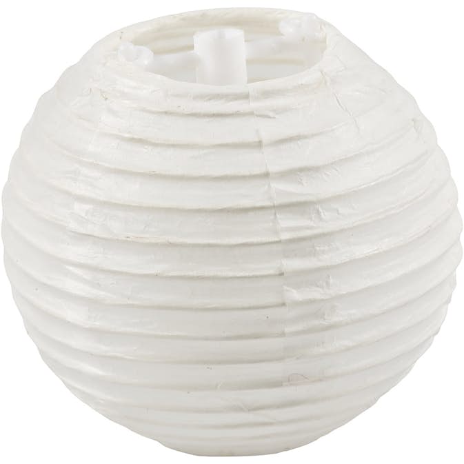 Papperslampa Creativ Company Vit D7,5 cm 10 St/1 Förp