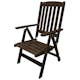 Trädgårdsmöbel Baltic Garden Olivia Svart 4-sits