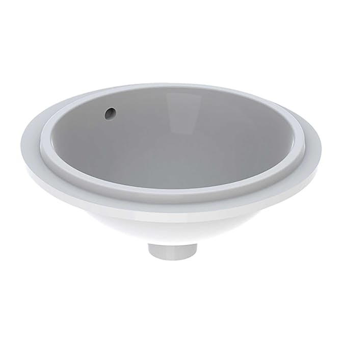 Tvättställ Geberit Variform 330 mm för underlimning Runt