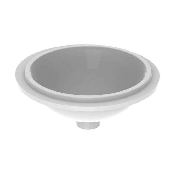 Tvättställ Geberit Variform 330 mm för underlimning Runt