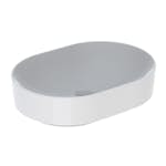 Tvättställ Geberit Variform 550 mm Lay-on Elliptiskt Utan Bräddavlopp