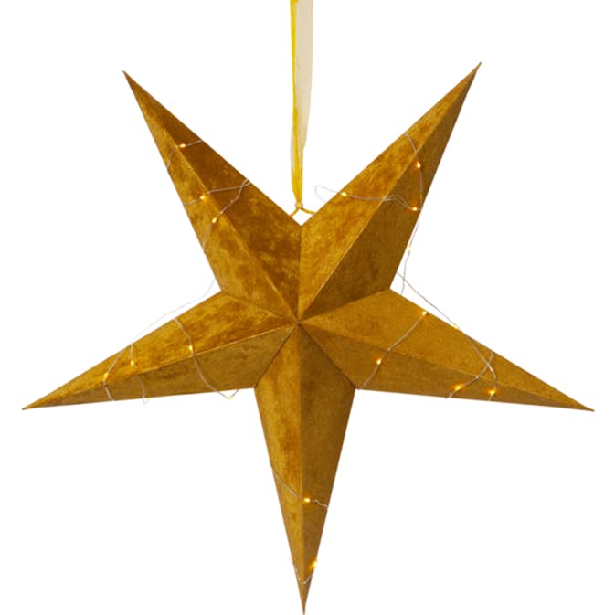 Adventsstjärna Star Trading Velvet