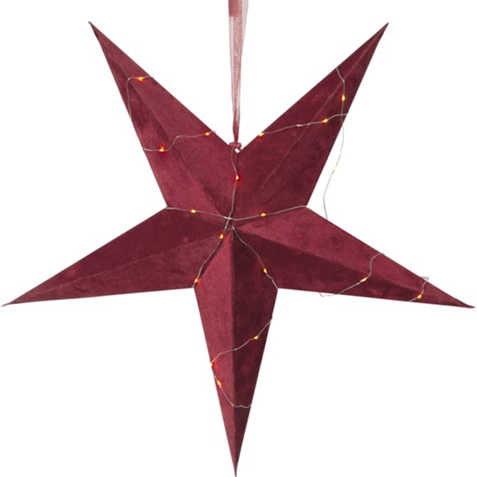 Adventsstjärna Star Trading Velvet