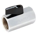 Kulventil Broen Ballofix 501 Rak med Vred