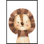 Poster Gallerix Lion Portrait