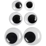 Rullögon Creativ Company Ej Självhäftande 12+14+20 mm 18 Mix/1 Förp