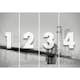 Tapet Idealdecor New York Art Illustration Black And White