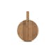 Skärbräda Sagaform Nature Rund Bambu med Handtag