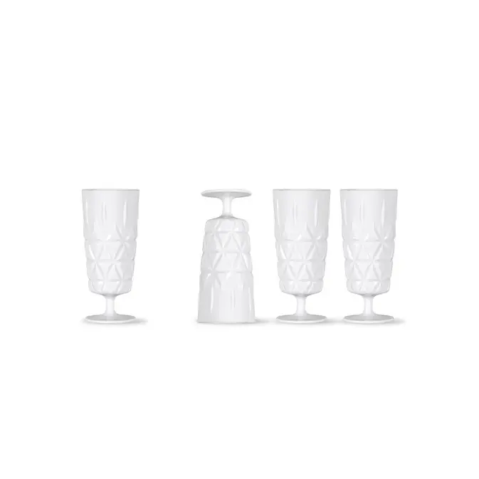 Champagneglas Sagaform Picknick Plast 4-Pack
