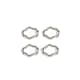 Servettring Sagaform Anna 4-Pack