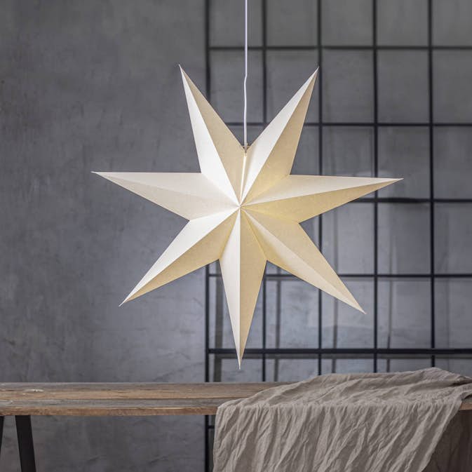 Adventsstjärna Star Trading Plain Papperstjärna 90 cm